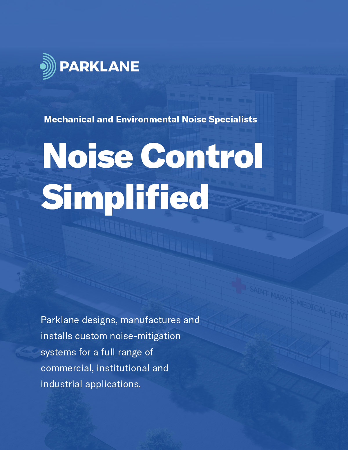 Parklane Noise Control Brochure Cover